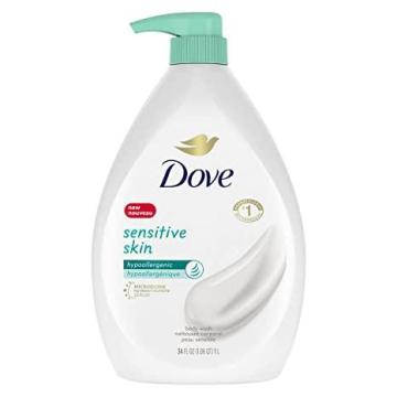 Dove Hypoallergenic Body Wash To Moisturize Sensitive Skin Body Wash, 34 oz