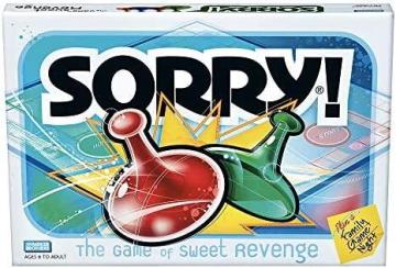 Hasbro Sorry! Parker Brothers Family Board Game for 2 to 4 Players Ages 6 and Up