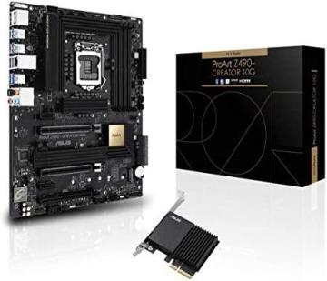 ASUS ProArt Z490-CREATOR 10G Intel® Z490 LGA 1200 ATX Content Creation Motherboard