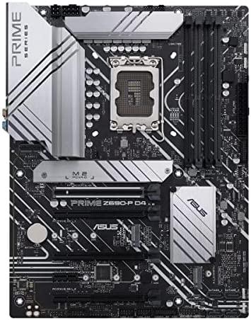 ASUS Prime Z690-P D4 LGA 1700 (Intel 12th Gen) ATX Motherboard