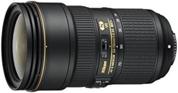 Nikon AF-S FX NIKKOR 24-70mm f/2.8E ED Vibration Reduction Zoom Lens for Nikon DSLR Cameras