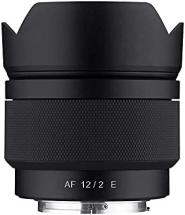 Samyang 12mm F2.0 AF Ultra Wide Angle Auto Focus Lens for Sony E Mount