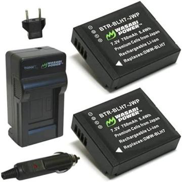 Wasabi Power Battery and Charger for Panasonic