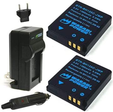 Wasabi Power Battery and Charger for Ricoh DB-65 and Ricoh G, GR, GX, Caplio