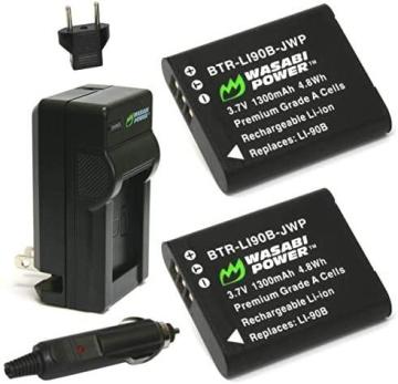 Wasabi Power Battery and Charger for Olympus, Tough