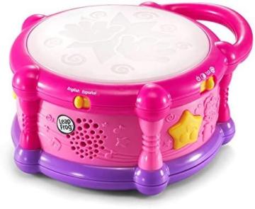 LeapFrog Learn & Groove Color Play Drum Bilingual, Pink