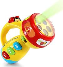 VTech Spin and Learn Color Flashlight, Yellow