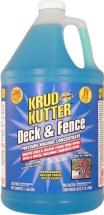 Krud Kutter Blue Pressure Washer Concentrate Deck and Fence Cleaner with Sweet Odor, 1 Gallon