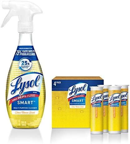 Lysol All Purpose Cleaner for Disinfecting and Cleaning, Citrus Scent