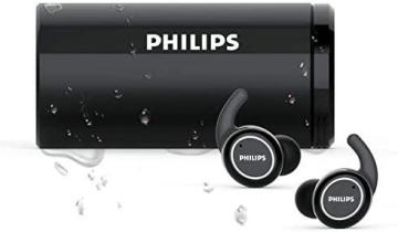 Philips ActionFit ST702 True Wireless Bluetooth Earbuds – Black