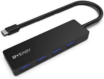 BYEASY USB C to USB 3.0 HUB 4 Ports