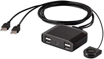 Monoprice 2x4 USB 2.0 Peripheral Sharing Switch