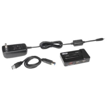 Tripp Lite USB 3.0 SuperSpeed Charging Hub, 6 Ports, Black (U360412)