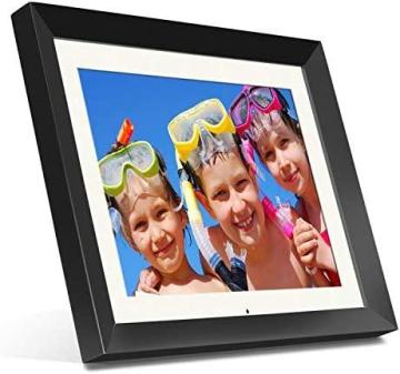 Aluratek (ADMPF415F) 15" Hi-Res Digital Photo Frame with 2 GB Built-In Memory, White Matting
