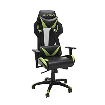 RESPAWN 205 Racing Style Gaming Chair, in Green (RSP-205-GRN)