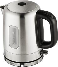 Amazon Basics Stainless Steel Portable Fast, Electric Hot Water Kettle for Tea and Coffee