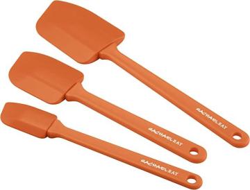 Rachael Ray Tools & Gadgets Lil’ Devils 3-Piece Silicone Spatula Set, Orange
