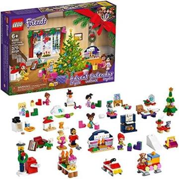LEGO Friends Advent Calendar 41690 Building Kit; Christmas Countdown for Creative Kids
