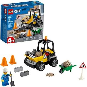 LEGO City Roadwork Truck 60284 Toy Building Kit