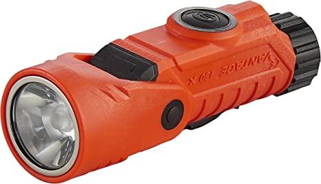 Streamlight 88901 Vantage 180 X with Lithium Batteries, Wrench, Helmet Bracket - Orange