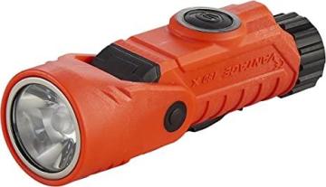Streamlight 88901 Vantage 180 X with Lithium Batteries, Wrench, Helmet Bracket - Orange