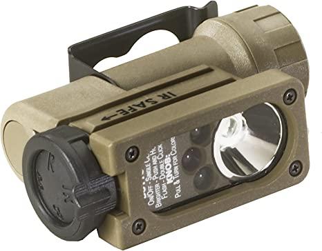 Streamlight 14122 Sidewinder Compact Aviation Flashlight with C4 LEDs, CR123A Lithium Battery