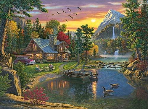 Buffalo Games - Kim Norlien - Mountain Paradise - 1000 Piece Jigsaw Puzzle
