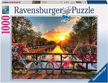 Ravensburger Bicycles in Amsterdam 1000 Piece Jigsaw Puzzle for Adults