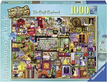Ravensburger The Craft Cupboard Puzzle 1000 Piece Jigsaw Puzzle for Adults