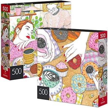 Spin Master 2-Pack of 500-Piece Jigsaw Puzzles, for Adults