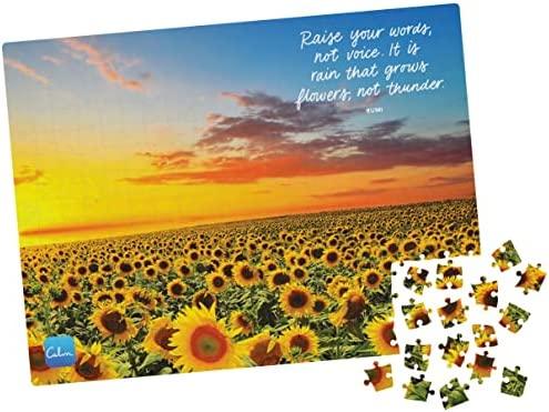 Spin Master 300-Piece Calm Jigsaw Puzzle for Relaxation, Stress Relief, and Mood Elevation