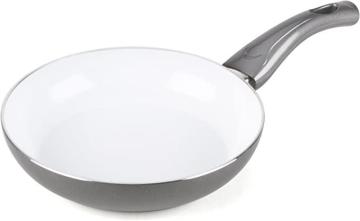 Bialetti 07226 Aeternum Easy Fry Pan, 7.75-inch, Silver