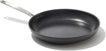 OXO Good Grips Pro Nonstick Dishwasher Safe Black Frying Pan, 12"