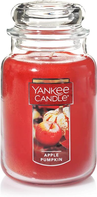 Yankee Candle Large Jar Candle, Apple Pumpkin