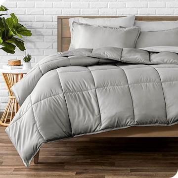Bare Home Comforter Set, Twin/Twin Extra Long Size. Ultra-Soft, Premium 1800 Series