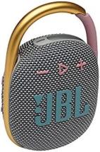 JBL Clip 4 - Portable Mini Bluetooth Speaker, IP67 Waterproof and dustproof, Gray