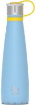 S'well S'ip by S'well Stainless Steel Water Bottle - 15 Oz - Blue Sunshine – Double-Walled