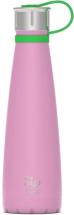 S'well S'ip by S'well Stainless Steel Water Bottle - 15 Oz - Pink Meadow – Double-Walled