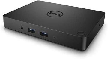 Dell WD15 Monitor Dock 4K with 180W Adapter, USB-C, Black, Dual Display