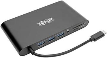 Tripp Lite USB 3.1 Gen 1 USB-C Docking Station w/USB-A, HDMI, VGA, mDP, Gigabit Ethernet