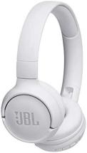 JBL Tune 500BT - On-Ear Wireless Bluetooth Headphone - White
