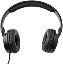 Monoprice 113191 Hi-Fi Lightweight On-Ear Headphones with in-Line Play/Pause Controls