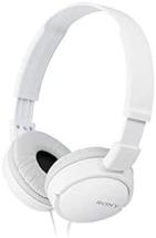 Sony ZX110 Wired On-Ear Headphones, White