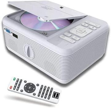 RCA RPJ140 Projector with Built-in Bluetooth & DVD Player