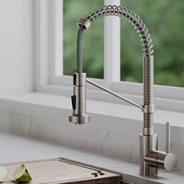 Kraus KPF-1610SFS Bolden 18-Inch Commercial Kitchen Faucet