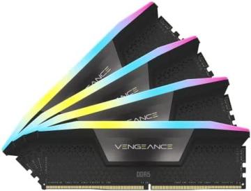 Corsair Vengeance RGB DDR5 32GB (2x16GB) 5200MHz C40 Intel Optimized Desktop Memory Black
