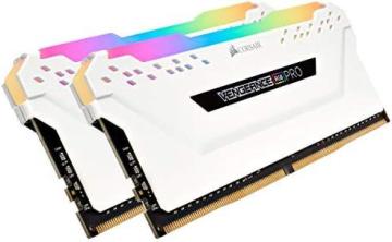 Corsair Vengeance RGB Pro 32GB (2x16GB) DDR4 3200 (PC4-25600) C16 Desktop memory – White