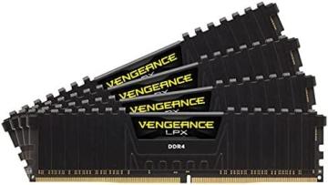 Corsair Vengeance LPX 128GB (4x32GB) DDR4 3200(PC4-28800) C18 1.35V Desktop Memory - Black