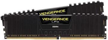Corsair VENGEANCE LPX 32GB (2 x 16GB) DDR4 DRAM 3600MHz C18 AMD Ryzen Memory Kit - Black