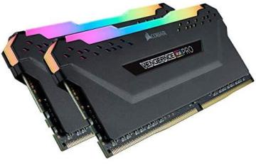 Corsair Vengeance RGB Pro 64GB (2x32GB) DDR4 3200 (PC4-25600) C16 Desktop memory–Black